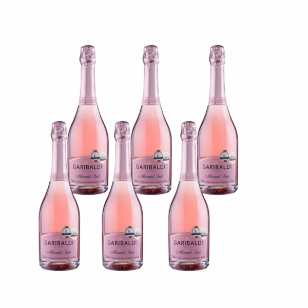 Espumante Garibaldi Moscatel Rosé 6x750ml